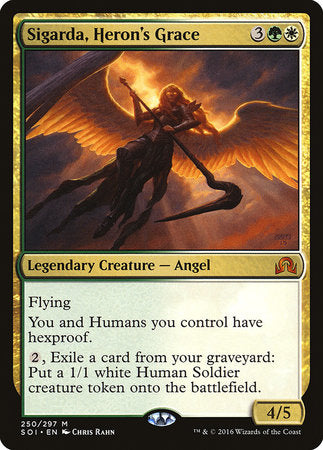 Sigarda, Heron's Grace [Shadows over Innistrad] | Dumpster Cat Games