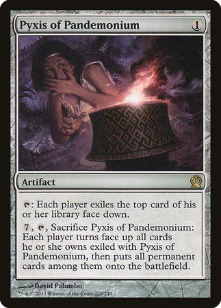 Pyxis of Pandemonium [Theros] | Dumpster Cat Games