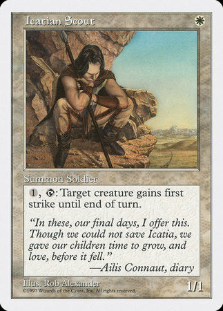 Icatian Scout [Fifth Edition] | Dumpster Cat Games