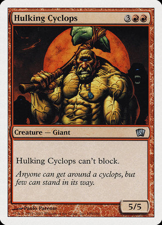 Hulking Cyclops [Eighth Edition] | Dumpster Cat Games