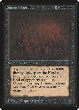 Demonic Hordes [Limited Edition Beta] | Dumpster Cat Games
