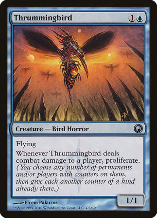 Thrummingbird [Scars of Mirrodin] | Dumpster Cat Games