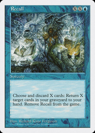 Recall [Fifth Edition] | Dumpster Cat Games