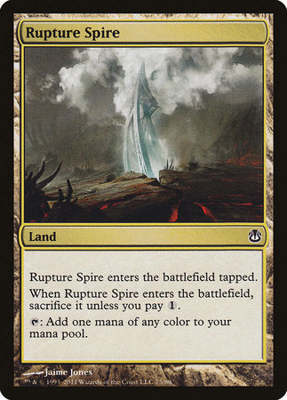 Rupture Spire [Duel Decks: Ajani vs. Nicol Bolas] | Dumpster Cat Games