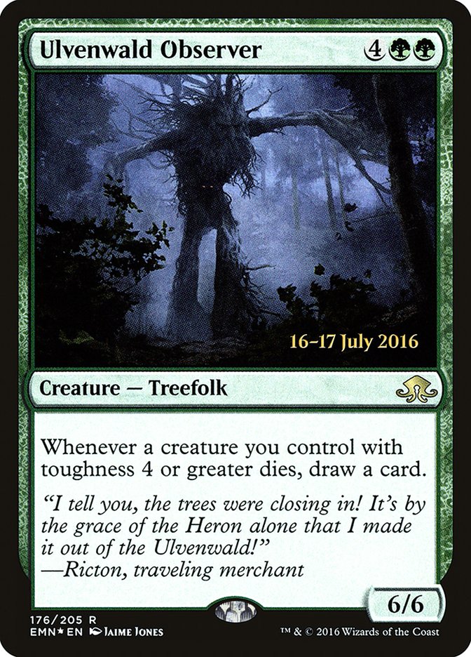 Ulvenwald Observer  [Eldritch Moon Prerelease Promos] | Dumpster Cat Games
