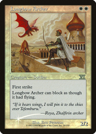 Longbow Archer [Friday Night Magic 2000] | Dumpster Cat Games