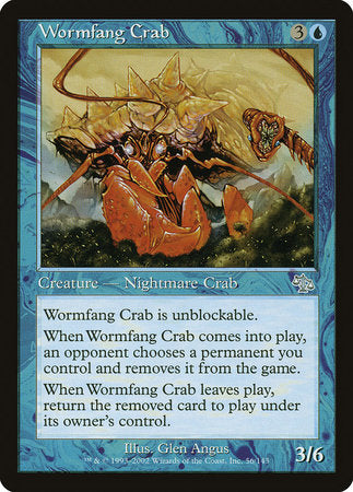 Wormfang Crab [Judgment] | Dumpster Cat Games