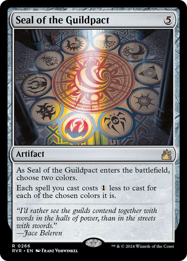 Seal of the Guildpact [Ravnica Remastered] | Dumpster Cat Games