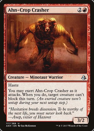 Ahn-Crop Crasher [Amonkhet] | Dumpster Cat Games