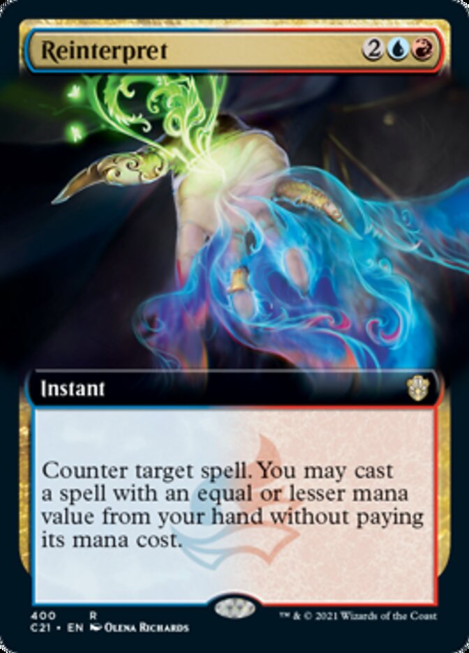 Reinterpret (Extended) [Commander 2021] | Dumpster Cat Games