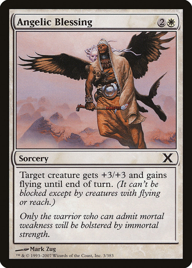 Angelic Blessing [Tenth Edition] | Dumpster Cat Games