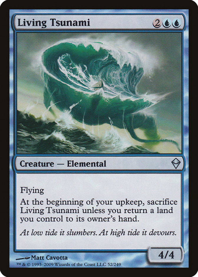 Living Tsunami [Zendikar] | Dumpster Cat Games