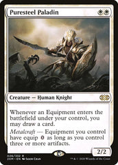 Puresteel Paladin [Double Masters] | Dumpster Cat Games