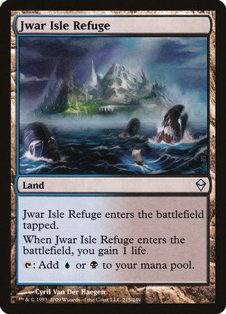 Jwar Isle Refuge [Zendikar] | Dumpster Cat Games