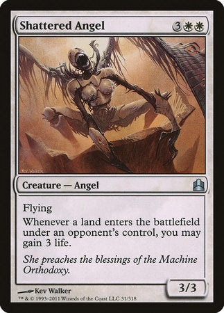 Shattered Angel [Commander 2011] | Dumpster Cat Games