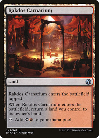 Rakdos Carnarium [Iconic Masters] | Dumpster Cat Games