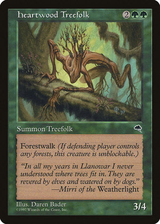 Heartwood Treefolk [Tempest] | Dumpster Cat Games