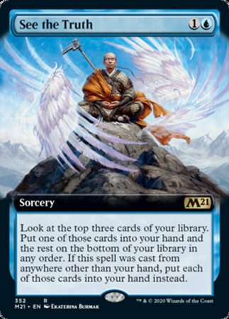 See the Truth (Extended Art) [Core Set 2021] | Dumpster Cat Games