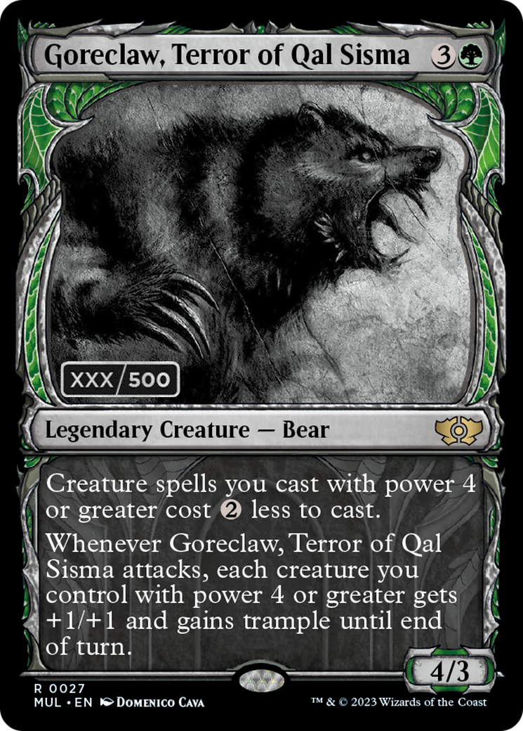 Goreclaw, Terror of Qal Sisma (Serialized) [Multiverse Legends] | Dumpster Cat Games