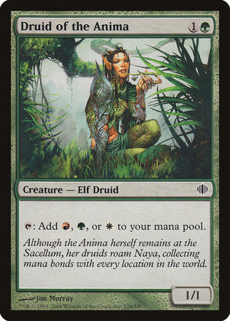 Druid of the Anima [Shards of Alara] | Dumpster Cat Games