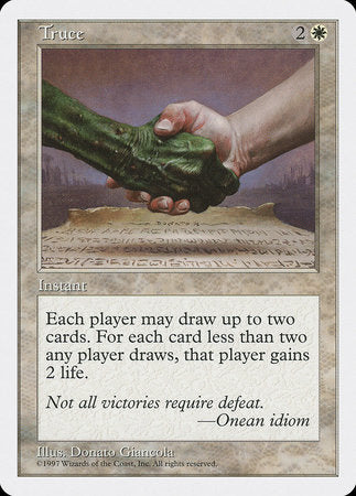 Truce [Fifth Edition] | Dumpster Cat Games
