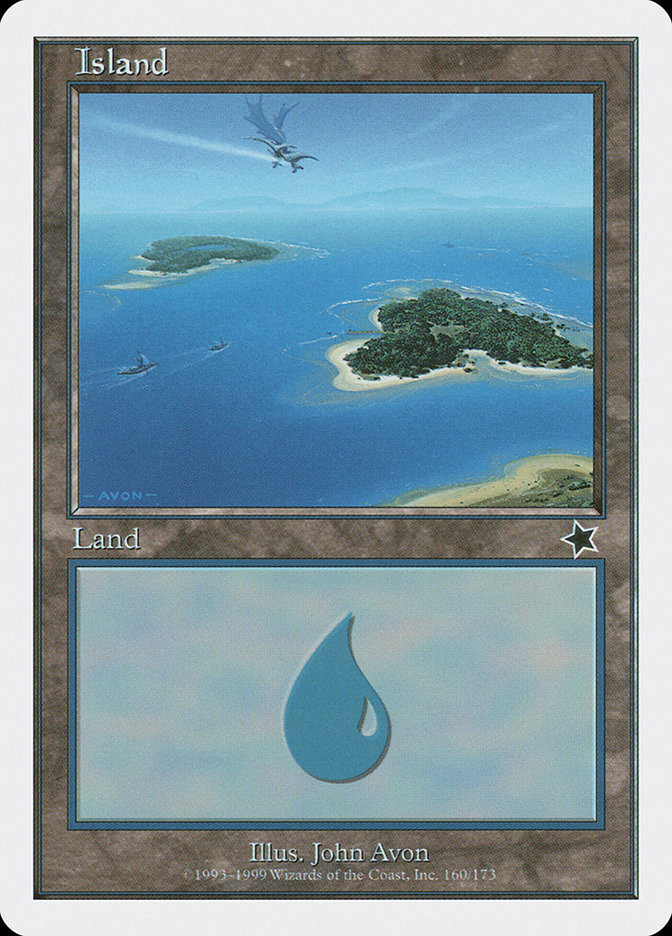 Island (160) [Starter 1999] | Dumpster Cat Games