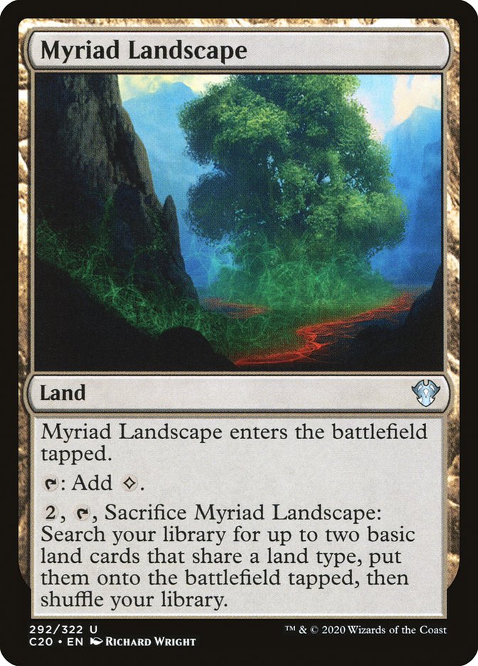 Myriad Landscape [Commander 2020] | Dumpster Cat Games
