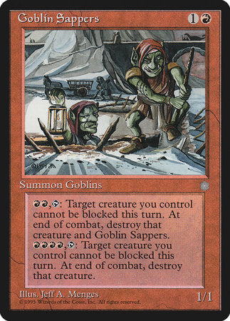 Goblin Sappers [Ice Age] | Dumpster Cat Games