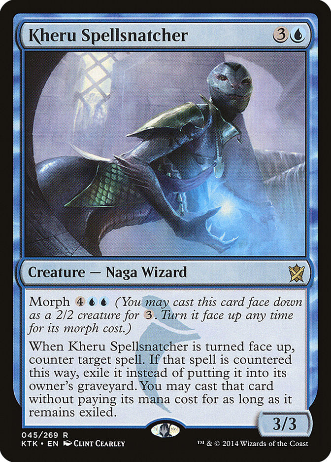 Kheru Spellsnatcher [Khans of Tarkir] | Dumpster Cat Games