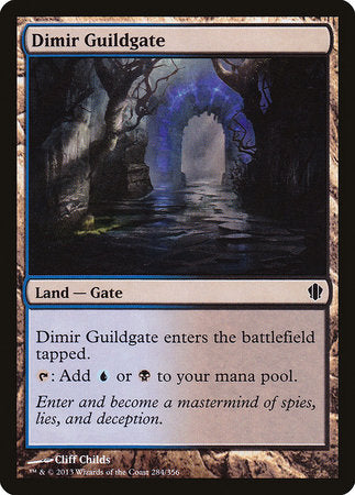Dimir Guildgate [Commander 2013] | Dumpster Cat Games