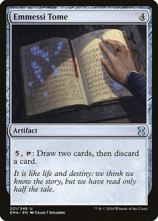 Emmessi Tome [Eternal Masters] | Dumpster Cat Games