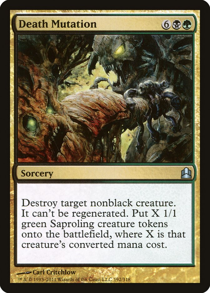 Death Mutation [Commander 2011] | Dumpster Cat Games