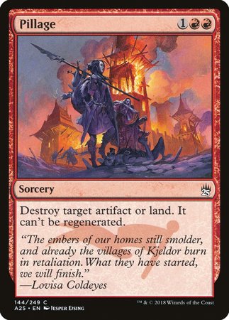 Pillage [Masters 25] | Dumpster Cat Games