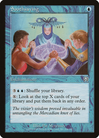 Soothsaying [Mercadian Masques] | Dumpster Cat Games