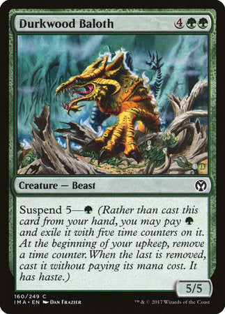 Durkwood Baloth [Iconic Masters] | Dumpster Cat Games