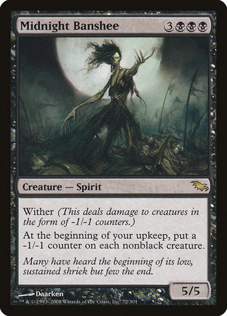 Midnight Banshee [Shadowmoor] | Dumpster Cat Games