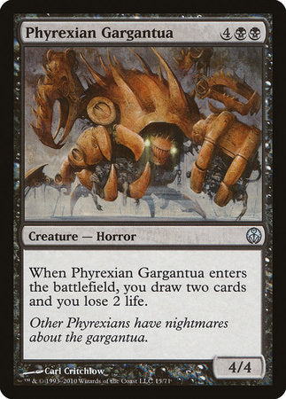 Phyrexian Gargantua [Duel Decks: Phyrexia vs. the Coalition] | Dumpster Cat Games