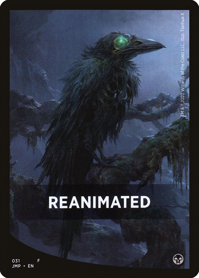 Reanimated Theme Card [Jumpstart Front Cards] | Dumpster Cat Games