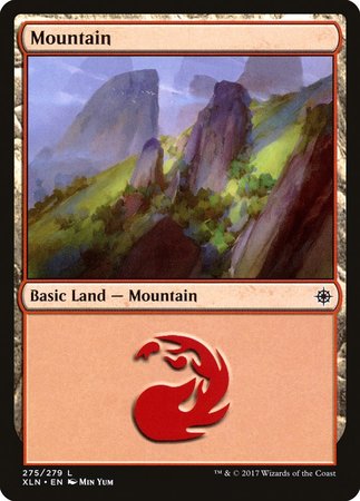 Mountain (275) [Ixalan] | Dumpster Cat Games