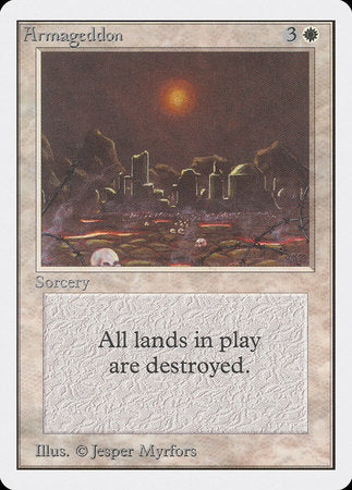 Armageddon [Unlimited Edition] | Dumpster Cat Games