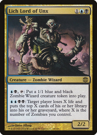 Lich Lord of Unx [Alara Reborn] | Dumpster Cat Games