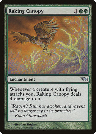 Raking Canopy [Shadowmoor] | Dumpster Cat Games