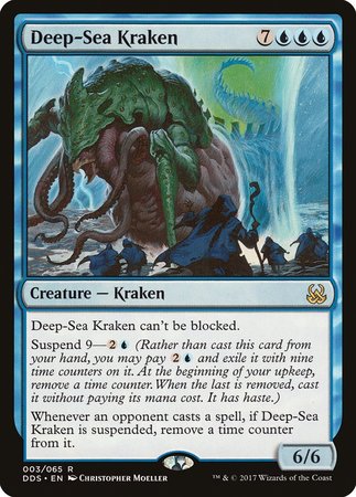 Deep-Sea Kraken [Duel Decks: Mind vs. Might] | Dumpster Cat Games