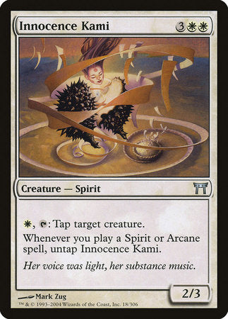 Innocence Kami [Champions of Kamigawa] | Dumpster Cat Games