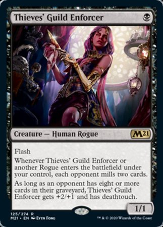 Thieves' Guild Enforcer [Core Set 2021] | Dumpster Cat Games