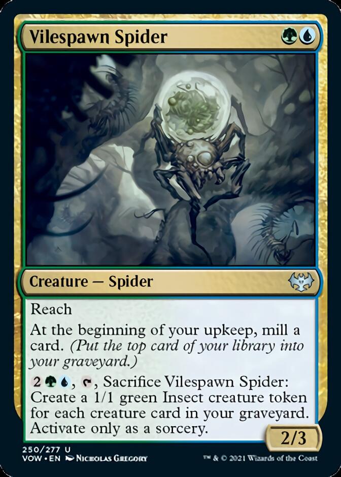 Vilespawn Spider [Innistrad: Crimson Vow] | Dumpster Cat Games