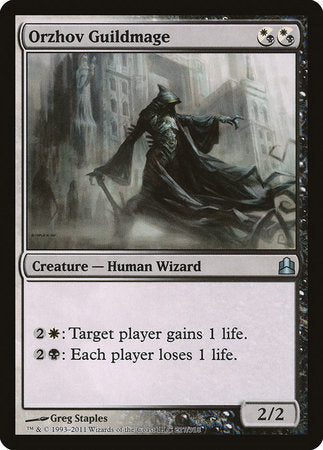 Orzhov Guildmage [Commander 2011] | Dumpster Cat Games