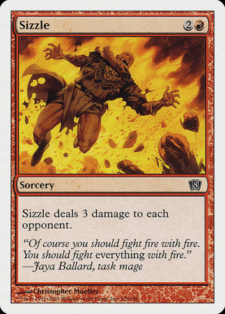 Sizzle [Eighth Edition] | Dumpster Cat Games