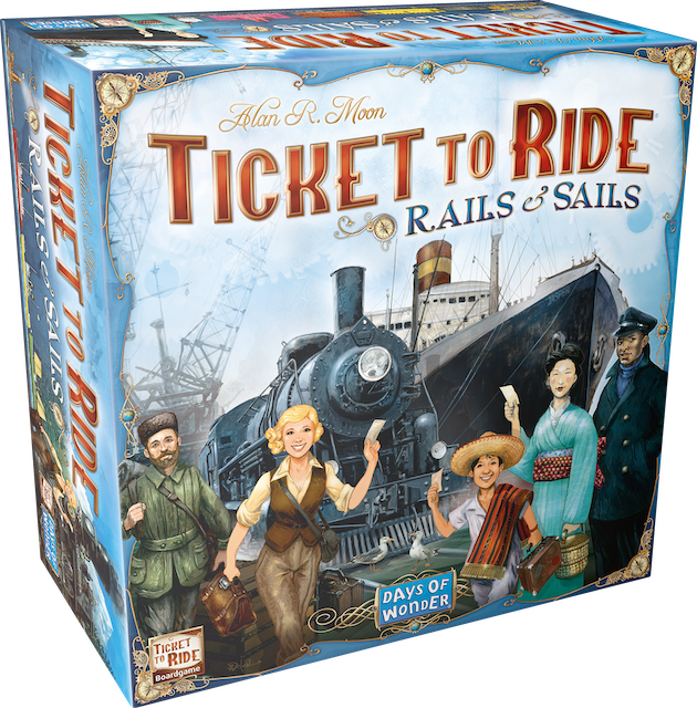 Ticket to Ride: Rails & Sails | Dumpster Cat Games