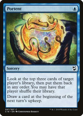 Portent [Commander 2018] | Dumpster Cat Games